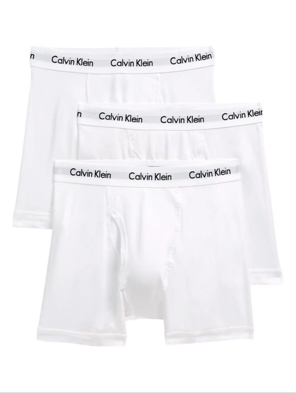 Calvin Klein Men’s Cotton Stretch Boxer Briefs 3-Pack Size S 28_30